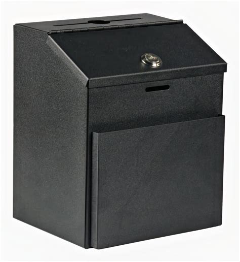 black metal donation box|wall mounted donation boxes.